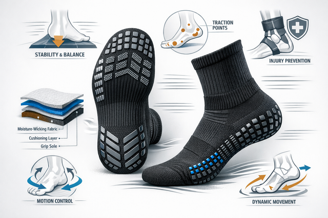Grip Socks: Better Performance & Injury Prevention 2024
