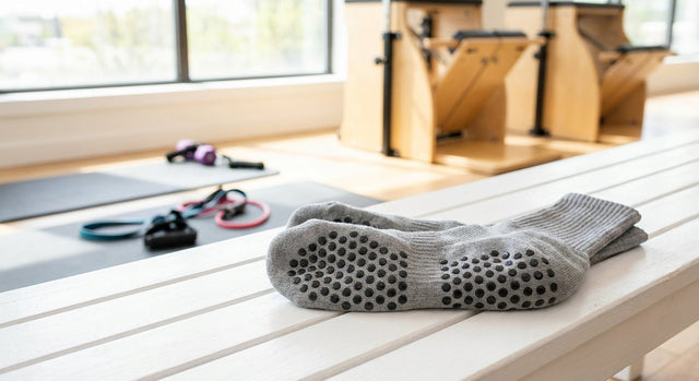 Custom Grip Socks for Gyms and Fitness Studios in the UK: Boost Your Brand and Keep Clients Safe