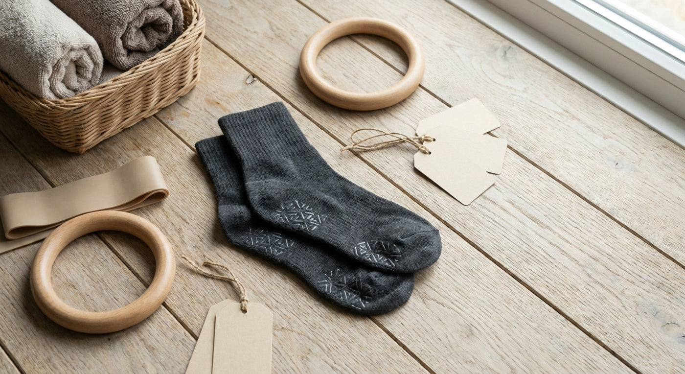 Custom Grip Socks for Pilates Studios: A Simple Guide to Branded Merchandise That Sells