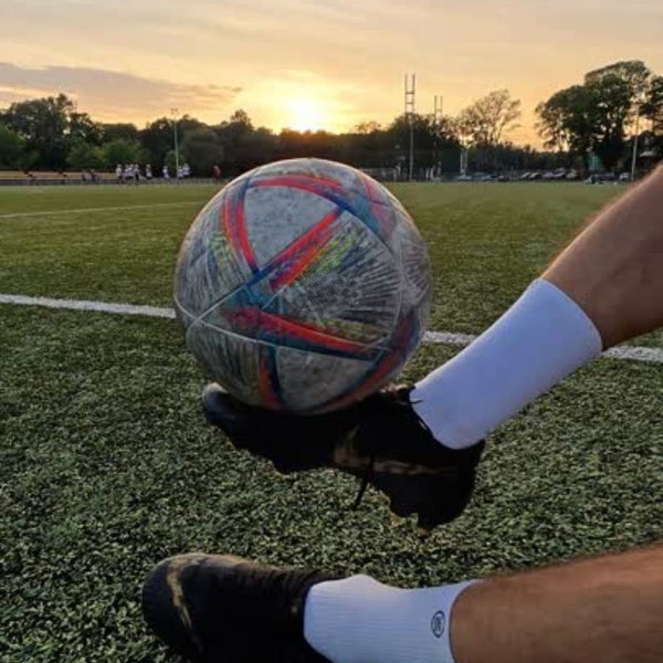 Athlete wearing NXTWAVE grip socks