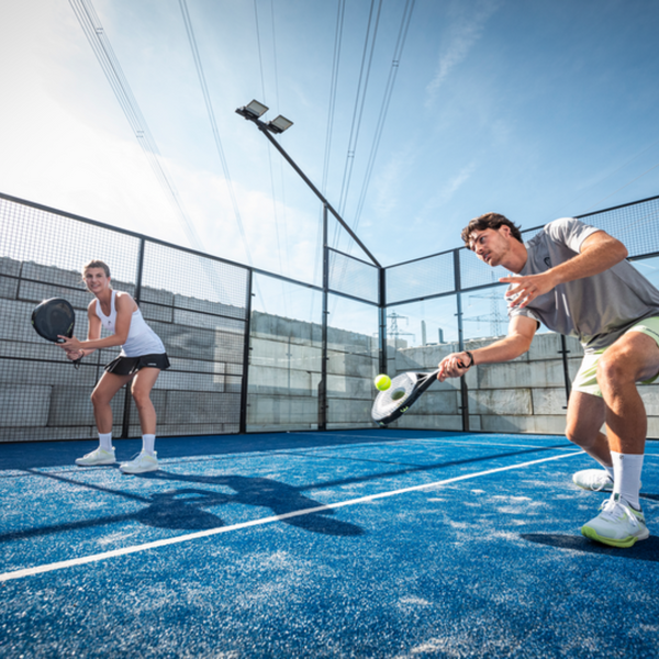 Athlete wearing NXTWAVE grip socks