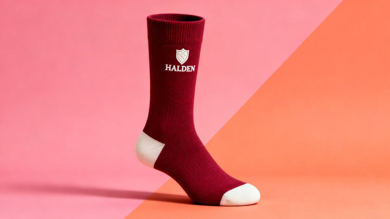Custom bamboo dress sock
