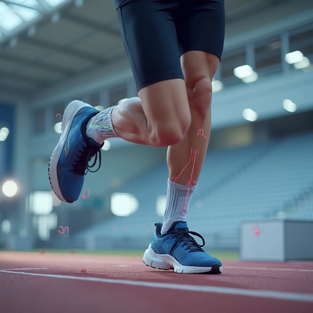 Athletic Socks for Foot Stability: Ground Contact