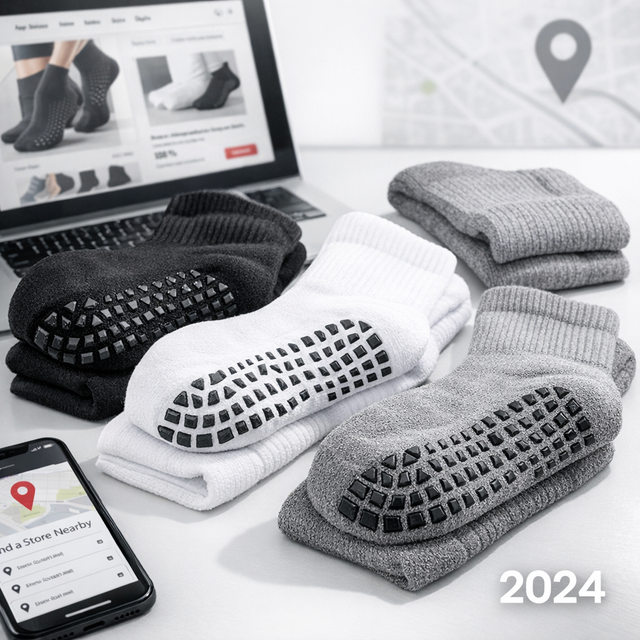 Where to Buy Quality Grip Socks Online & Local 2024