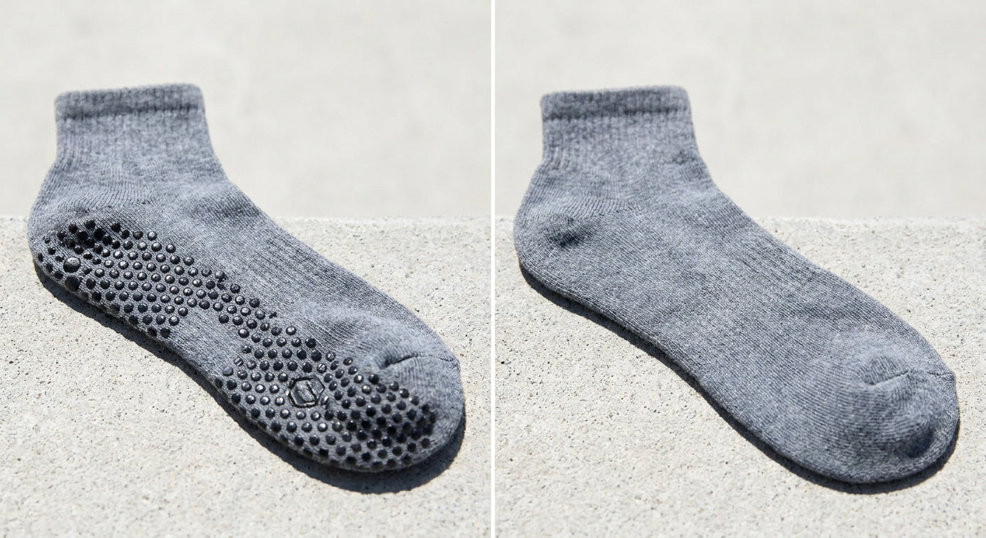 Grip Socks vs Normal Socks: What Is the Difference and Which Should You Choose?