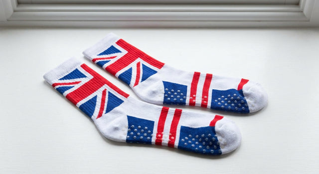Custom Grip Socks for UK Gyms and Fitness Studios: Boost Your Brand and Keep Clients Safe
