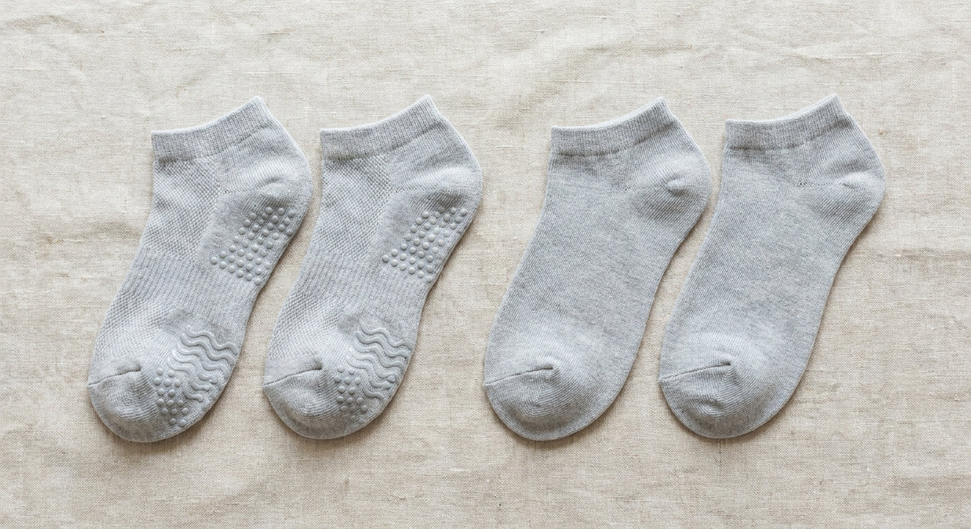 Grip Socks vs Normal Socks: What Is the Difference and Which Should You Choose?