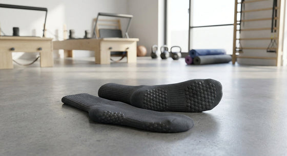 Custom Grip Socks for UK Gyms and Fitness Studios: Boost Your Brand and Keep Clients Safe