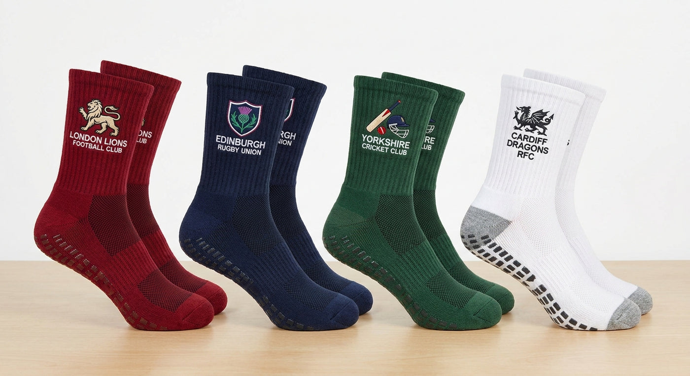 Custom Branded Socks for Sports Teams UK: The Complete Guide to Kitting Out Your Squad