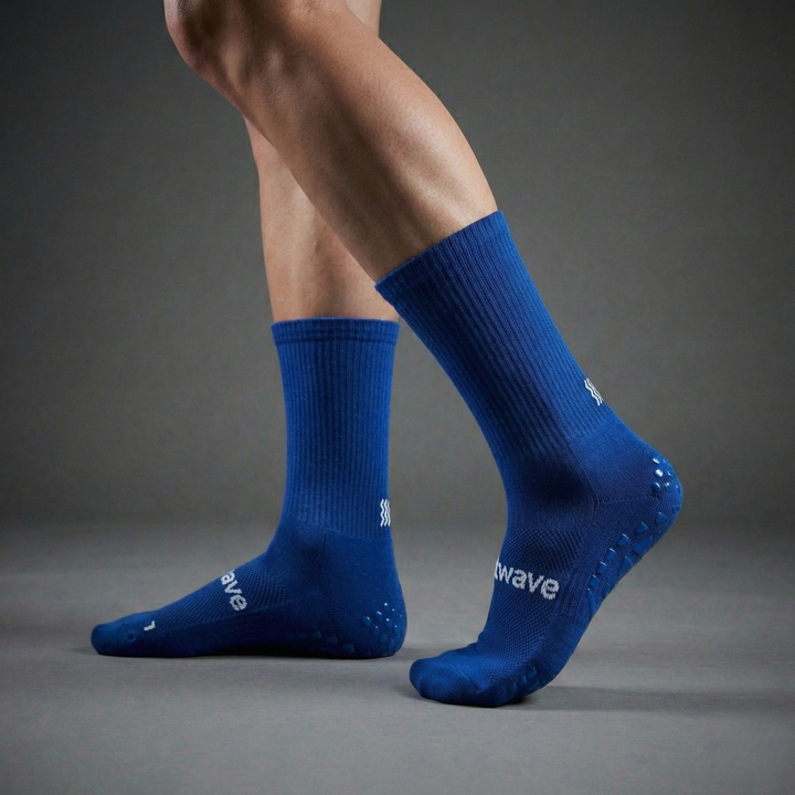 ELITE GRIP SOCKS: BLUE