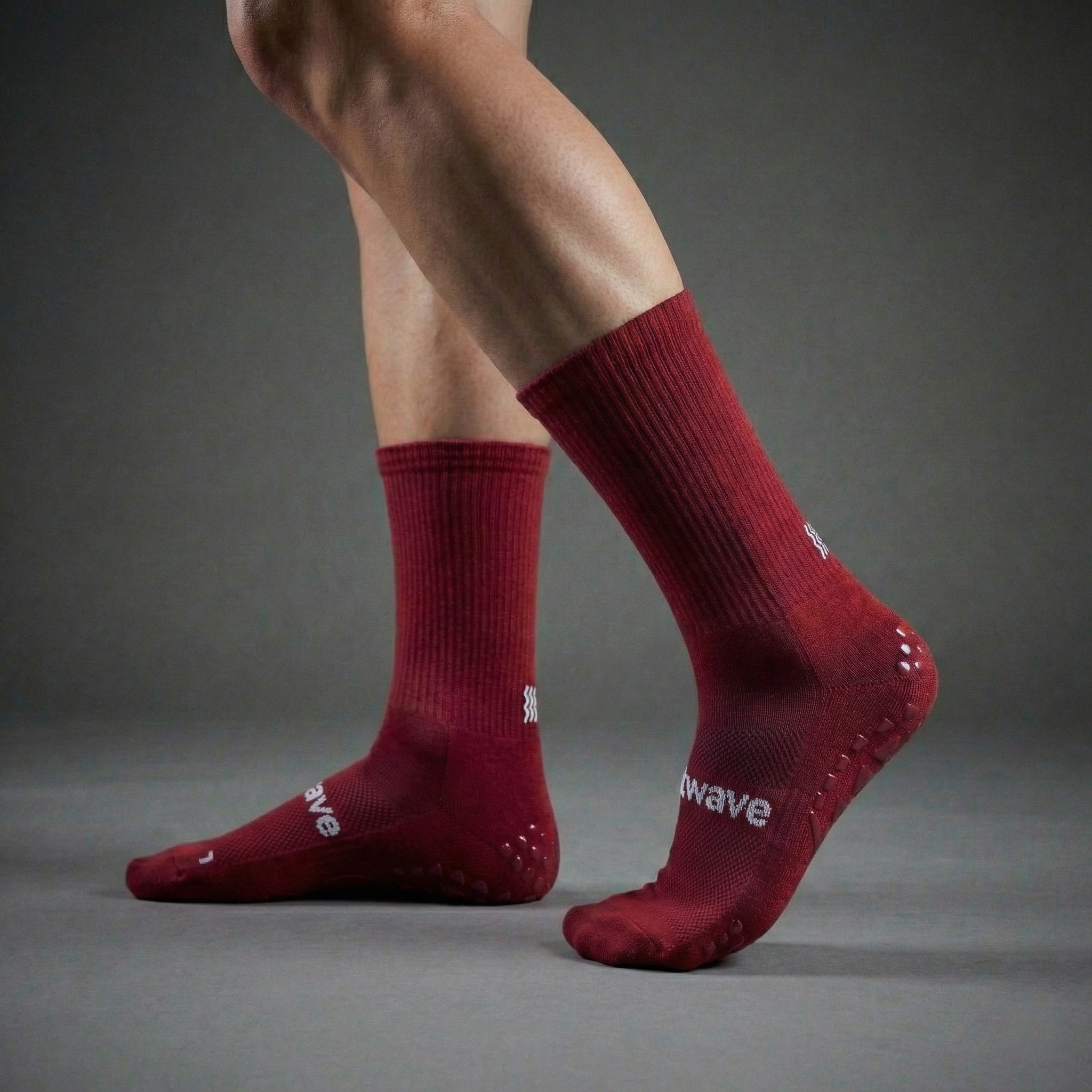 ELITE GRIP SOCKS: RED