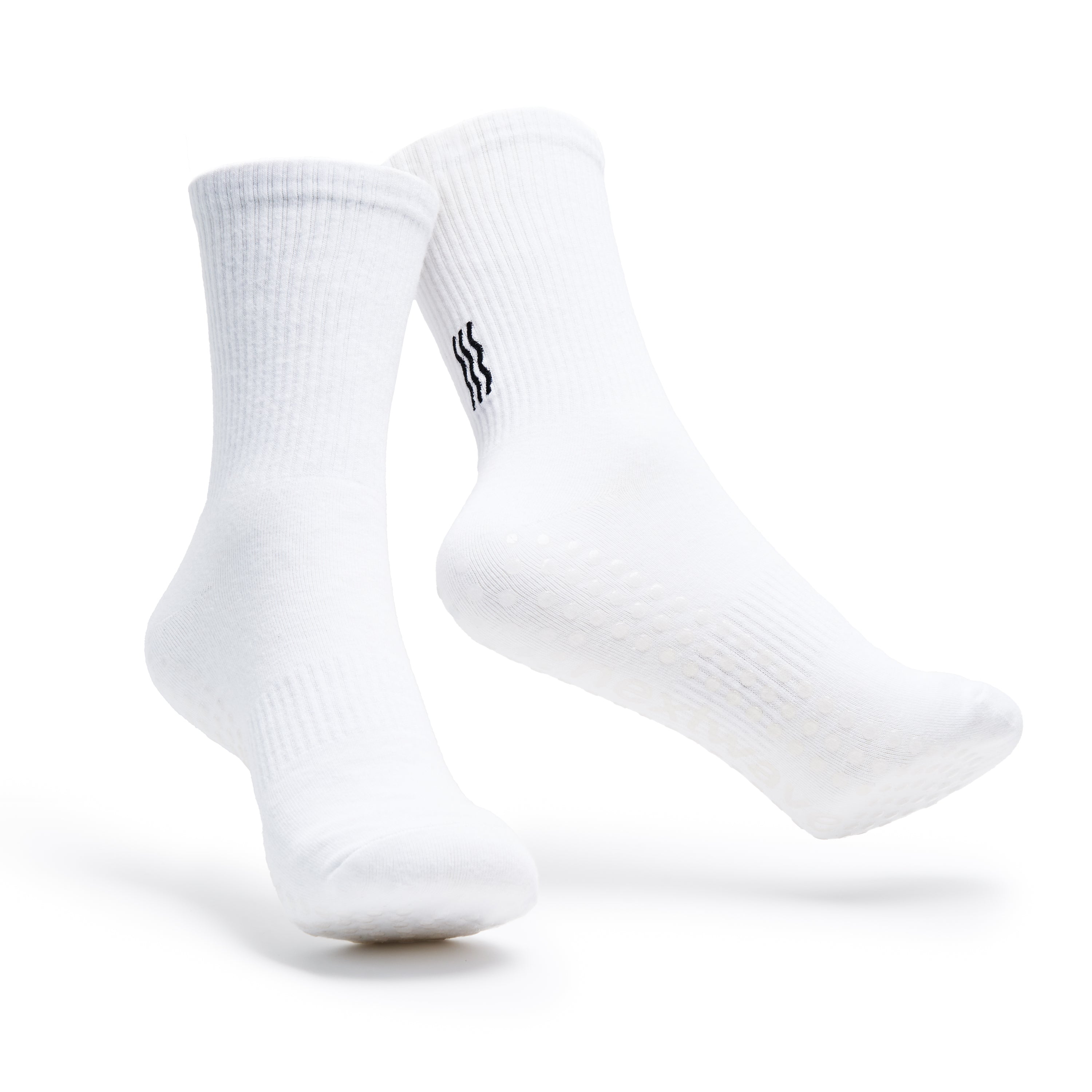 PILATES SOCKS: WHITE